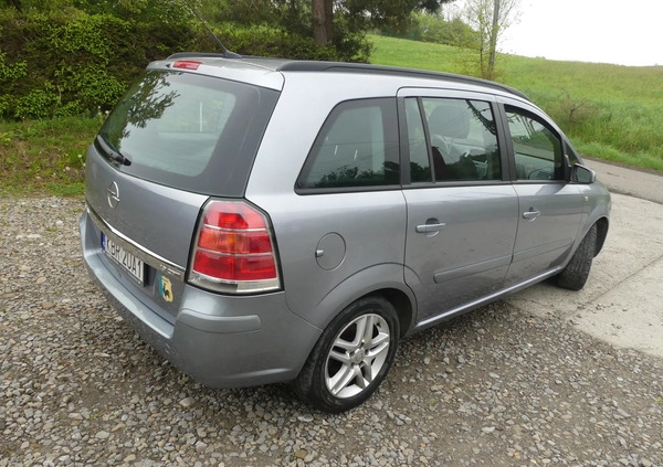 Opel Zafira cena 9999 przebieg: 280000, rok produkcji 2006 z Ropczyce małe 497